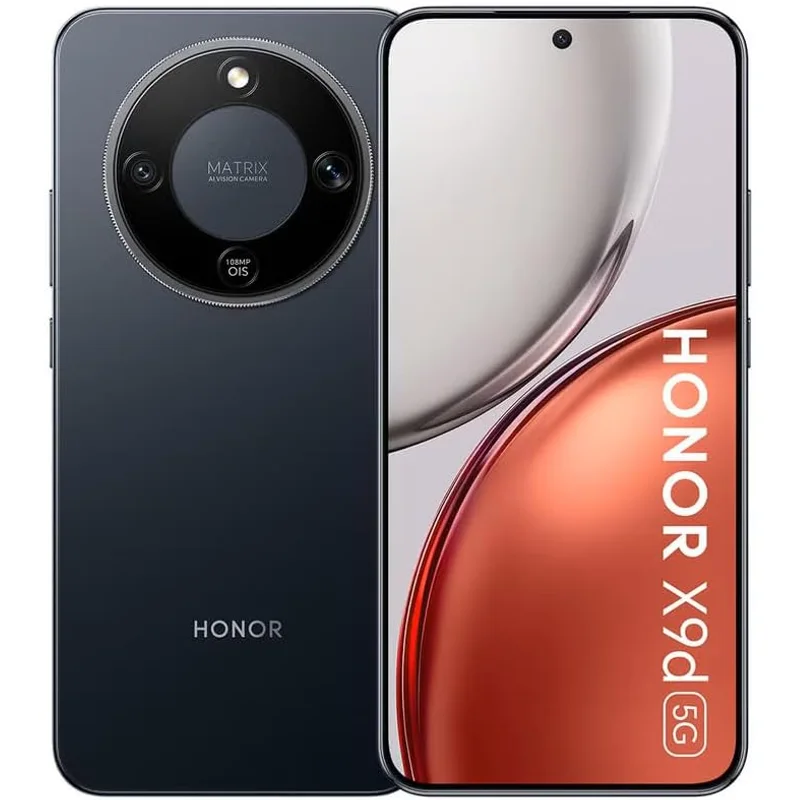 هاتف HONOR X9d 5G بذاكرة 12+256 جيجابايت وشاشة أموليد