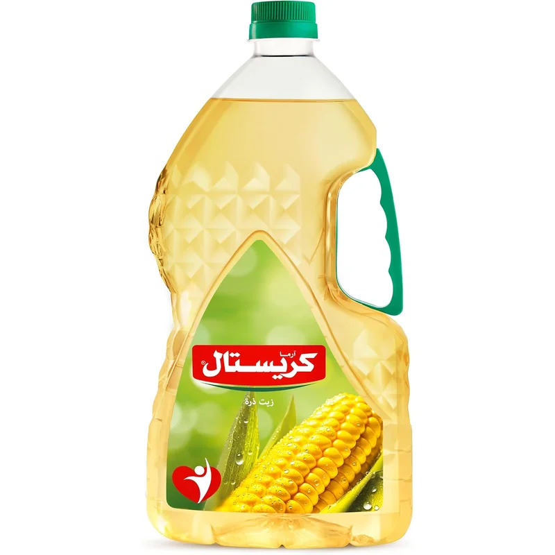 زيت ذرة كريستال 3.5 لتر - غني بأوميجا 6