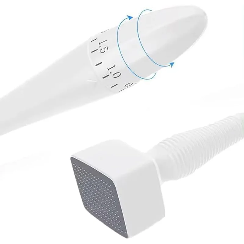 Derma Roller & Stamp Pen Set (0mm-3mm) with 140 Titanium Needles – Reusable Microneedling Tool for S