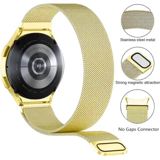 سوار ساعة ستانلس ستيل مغناطيسي من Next Store لساعات Galaxy Watch