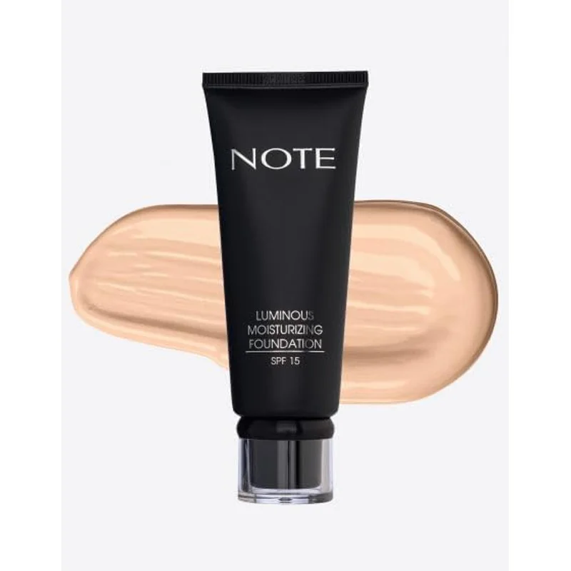 كريم أساس لومينوس مرطب من NOTE درجة 100