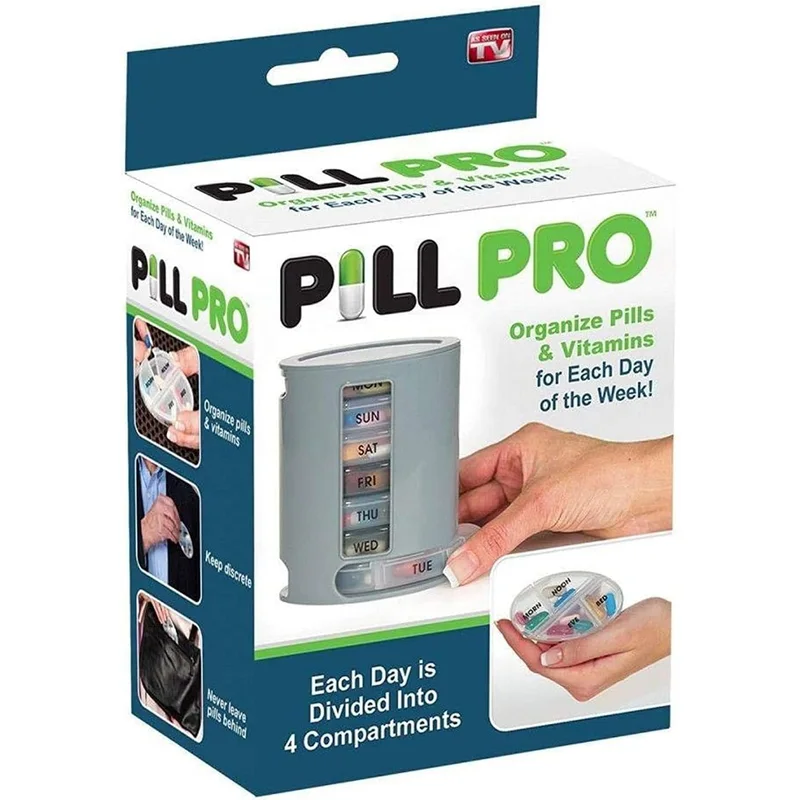 حافظة أدوية أسبوعية من Bill pro