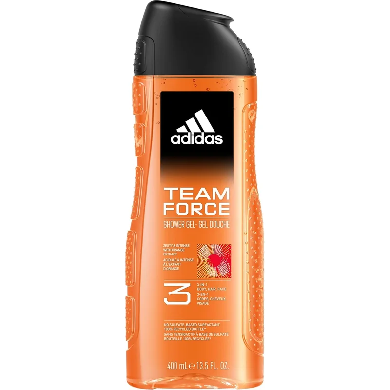 جل استحمام ثلاثي الاستخدام من Adidas للرجال