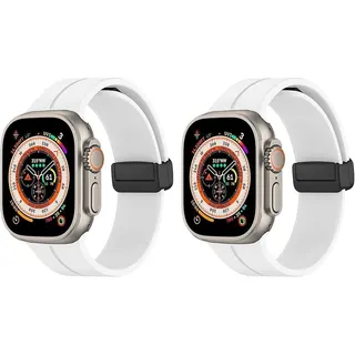 سوار سيليكون مغناطيسي رياضي لساعة Apple Watch
