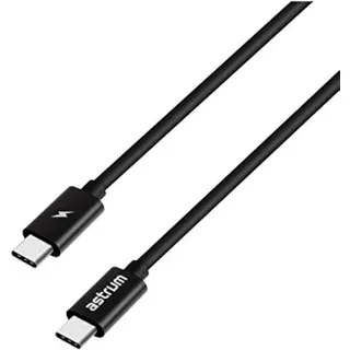 كابل شحن USB-C إلى USB-C من أسترم UT550 أسود
