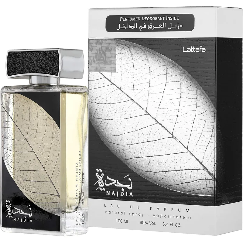 عطر نجدي للجنسين من لطافة 100 مل مع مزيل عرق