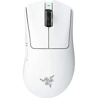 ماوس لاسلكي للألعاب من Razer DeathAdder V4 Pro - أبيض