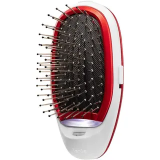 فرشاة شعر أيونية مصغرة من Rush Brush - أحمر