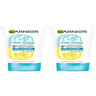 غسول وجه Garnier ثلاثي المفعول للبشرة المعرضة لحب الشباب