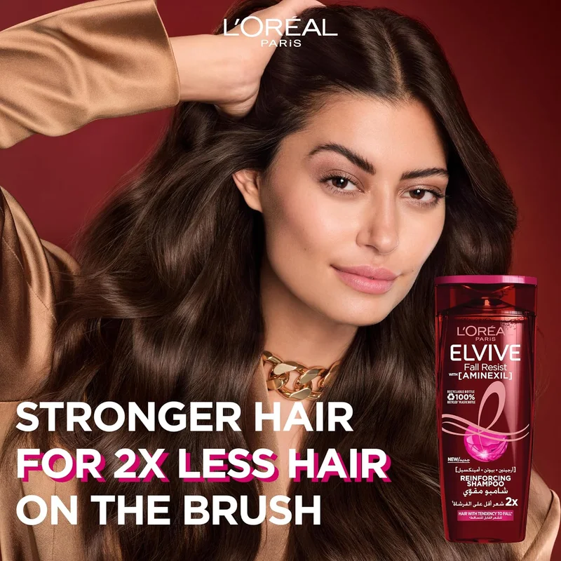 شامبو مقوي للشعر إلفيف فول ريزست من L'Oréal Paris 400 مل عبوتين