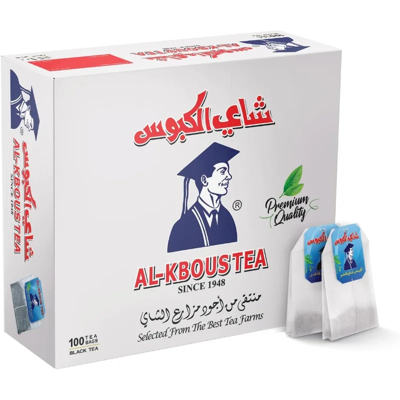 شاي أسود الكبوس 100 كيس 2 جرام لكل كيس