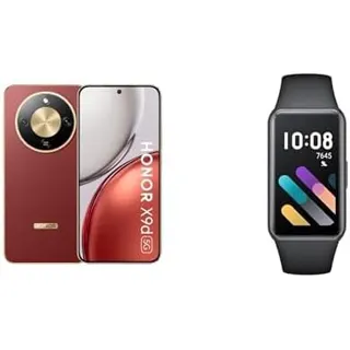 هاتف HONOR X9d 5G بذاكرة 8 جيجابايت وتخزين 256 جيجابايت مع ساعة ذكية