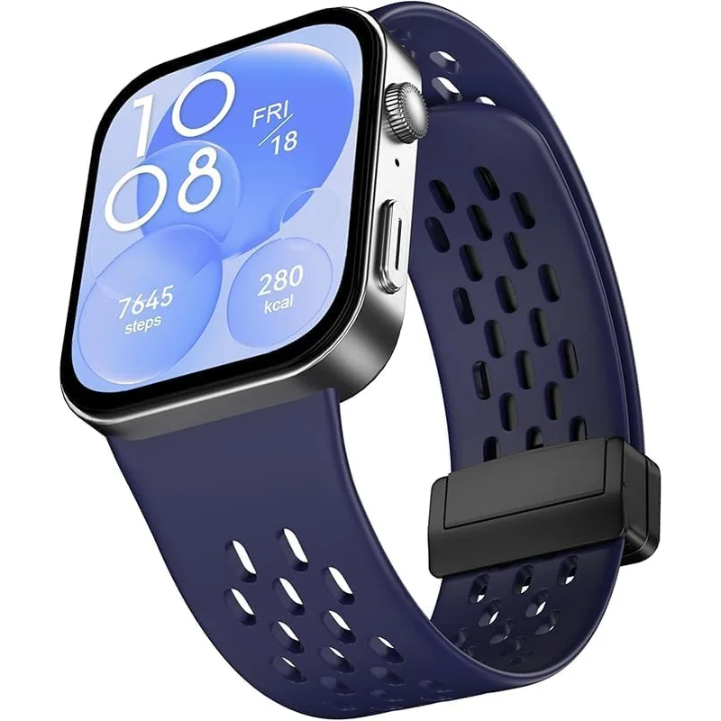 سوار سيليكون بديل لساعة Huawei Watch Fit 4 Pro