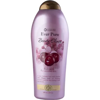 غسول جسم كرز للبشرة الحساسة من Ever Pure
